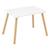 Ensemble table et chaises en pin - alex Blanc 5 - vertbaudet enfant 