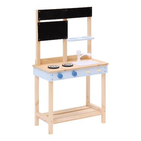 Cuisine enfant outy en bois 55x29x90 cm Beige 3 - vertbaudet enfant 