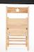 Chaise enfant pliante en bois hévéa - saly Beige 5 - vertbaudet enfant 