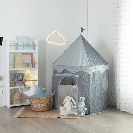 Tente enfant - pop-up Gris+Rose 3 - vertbaudet enfant 