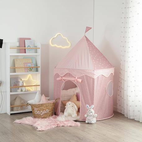 Tente enfant - pop-up Gris+Rose 9 - vertbaudet enfant 