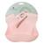 Set bavoir et cuillère yum silicone bleu Beige+Bleu+Ocre+Rose 16 - vertbaudet enfant 