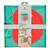 Panier de rangement enfant imprimé pomme - cha cha pop Vert 3 - vertbaudet enfant 