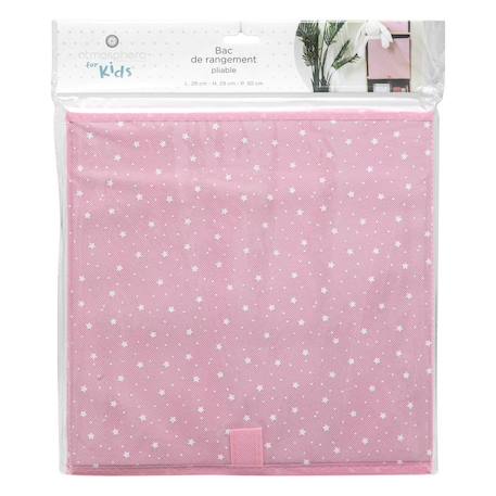 Bac de rangement enfant - etoile Rose 5 - vertbaudet enfant 