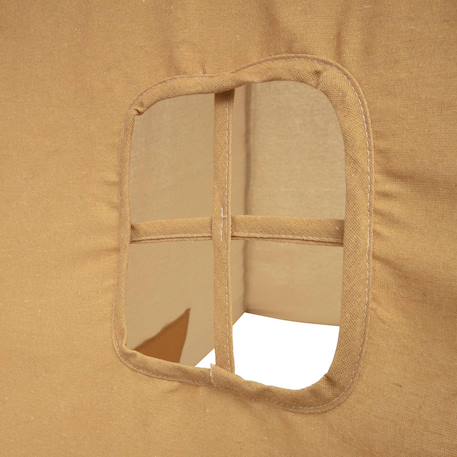 Tipi enfant - wapi Beige lin+Bleu+Ocre+Rose 17 - vertbaudet enfant 