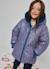 Parka fille réversible tissu technique Noir 1 - vertbaudet enfant 
