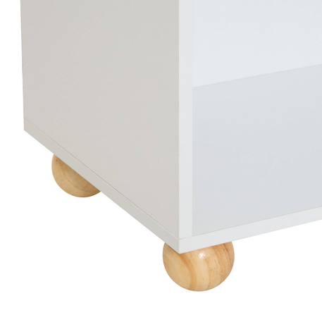 Meuble de rangement 5 cases - mix'n modul Blanc 5 - vertbaudet enfant 