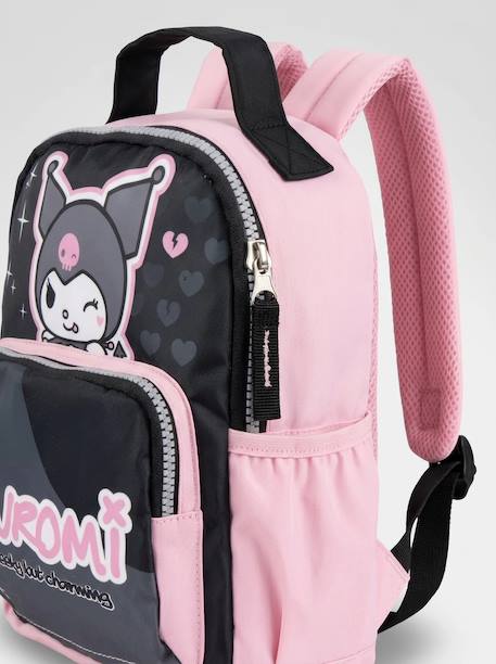 Sac à dos hello kitty et kuromi enfant 23 cm Rose et noir 4 - vertbaudet enfant 