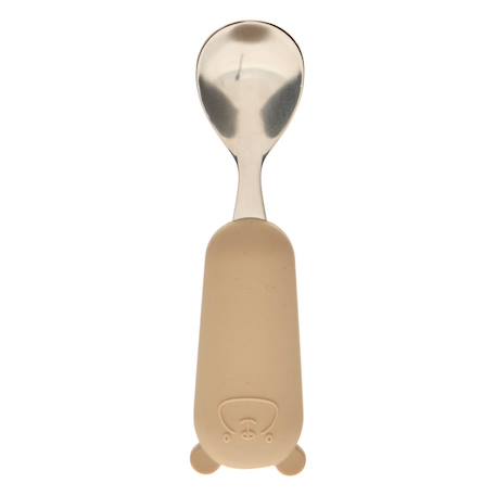 Set couverts cuillère et fourchette yum l.16,5cm rose Beige+Rose 5 - vertbaudet enfant 