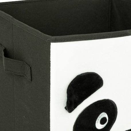 Panier de rangement pliable lion - joey Beige+Bleu+Gris+Jaune+Jaune Lion+Noir et blanc 31 - vertbaudet enfant 