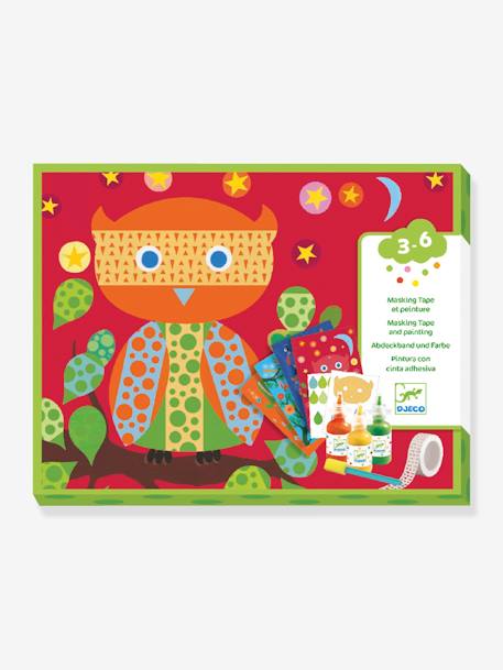 Masking tape et peinture Oh c'est magique ! ROUGE 1 - vertbaudet enfant 
