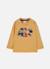 T-shirt garçon en maille à imprimé ours Jaune 2 - vertbaudet enfant 