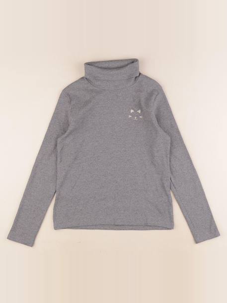 Sous-pull - 10 ans Gris 1 - vertbaudet enfant 