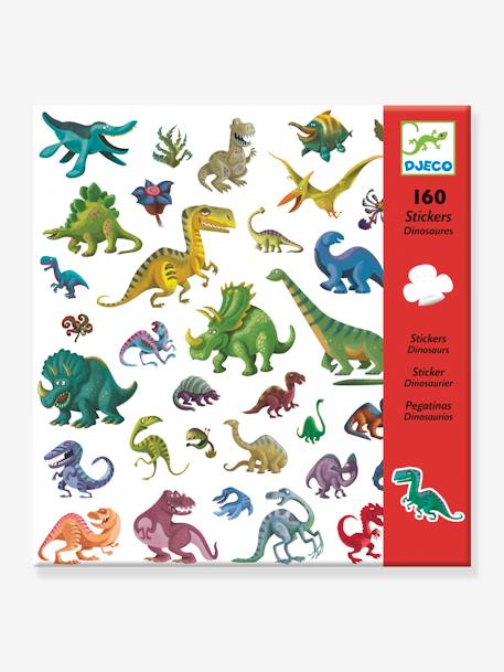 160 stickers Dinosaures DJECO VERT 1 - vertbaudet enfant 