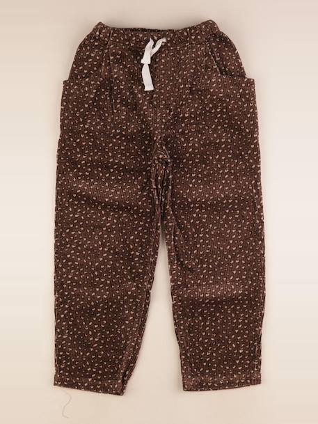 Pantalon - 9 ans Marron 1 - vertbaudet enfant 