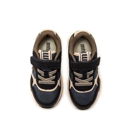 Sneakers garçon synthétique lacets Blue+Green 2 - vertbaudet enfant 