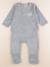 Pyjama velours - 18 mois Bleu 1 - vertbaudet enfant 