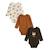 Lot de 3 bodies bébé manches longues ginkgo Vert 2 - vertbaudet enfant 