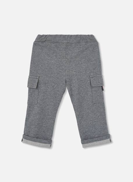Pantalon garçon avec poches cargo Gris 2 - vertbaudet enfant 