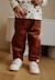Pantalon bébé en velours côtelé moka Marron 1 - vertbaudet enfant 
