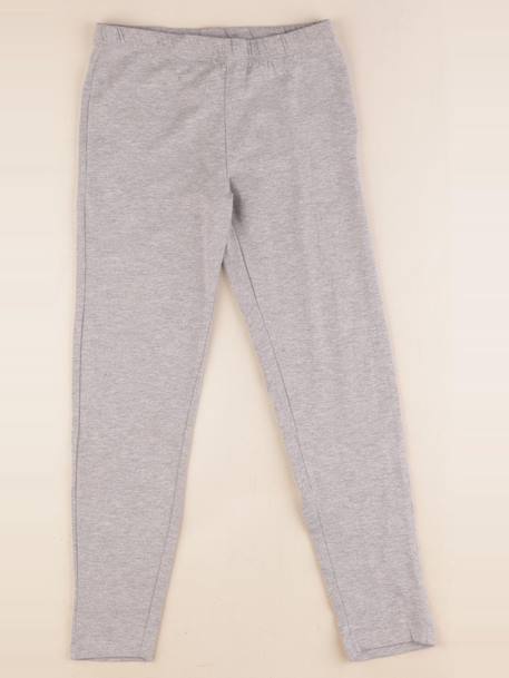 Legging - 8 ans Gris 1 - vertbaudet enfant 