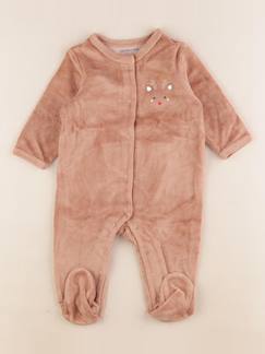 Seconde main-Garçon-Pyjama velours - 6 mois
