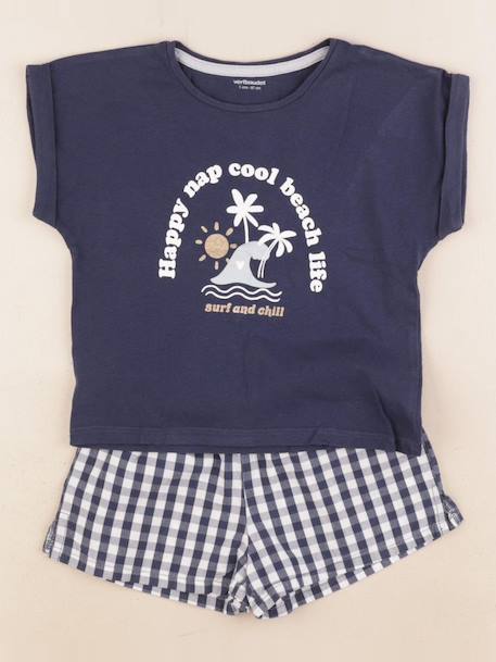 Pyjama coton - 3 ans Bleu 1 - vertbaudet enfant 