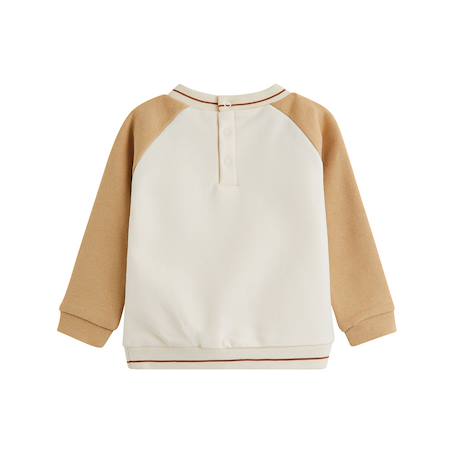 Ensemble bébé sweat et pantalon en molleton moka Marron 5 - vertbaudet enfant 