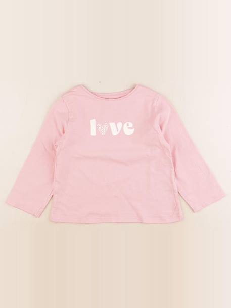 Tee-shirt - 6 ans Rose 1 - vertbaudet enfant 