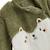 Surpyjama bébé en sherpa ginkgo Vert 4 - vertbaudet enfant 