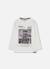 T-shirt garçon en maille imprimé ville nyc Blanc 2 - vertbaudet enfant 