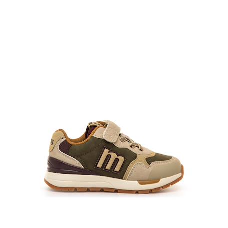 Sneakers filles synthétique lacets Blue+Brown 6 - vertbaudet enfant 