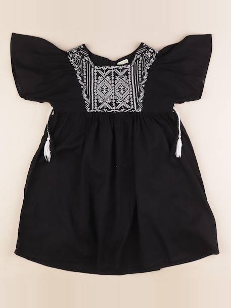 Robe - 8 ans Noir 1 - vertbaudet enfant 