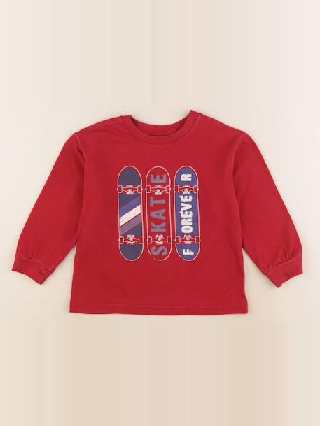 Tee-shirt - 4 ans Rouge 1 - vertbaudet enfant 