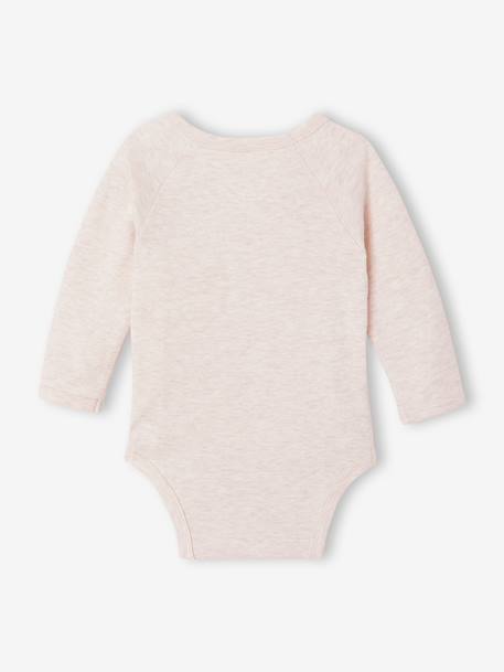Lot de 5 bodies naissance manches longues beige 5 - vertbaudet enfant 