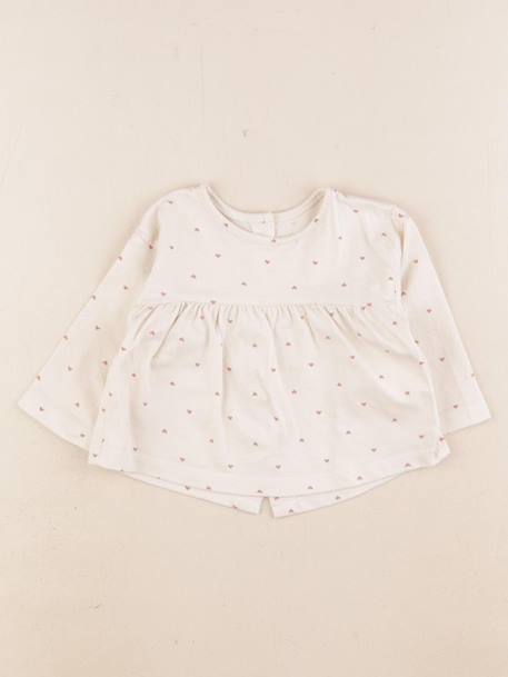 Tee-shirt - 3 mois Beige 1 - vertbaudet enfant 