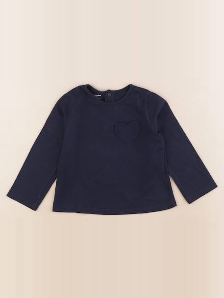 Tee-shirt - 18 mois Bleu 1 - vertbaudet enfant 