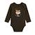 Lot de 3 bodies bébé manches longues ginkgo Vert 5 - vertbaudet enfant 