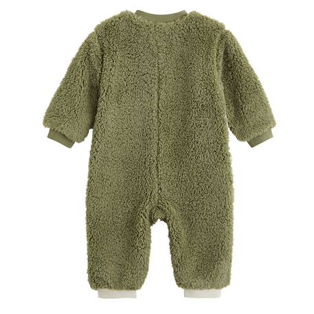 Surpyjama bébé en sherpa ginkgo Vert 3 - vertbaudet enfant 