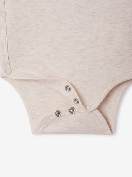 Lot de 5 bodies naissance manches longues beige 7 - vertbaudet enfant 