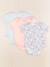 Lot de 3 bodies en coton - 9 mois Bleu, rose 1 - vertbaudet enfant 