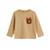 Lot de 2 t-shirts bébé manches longues moka Marron 6 - vertbaudet enfant 