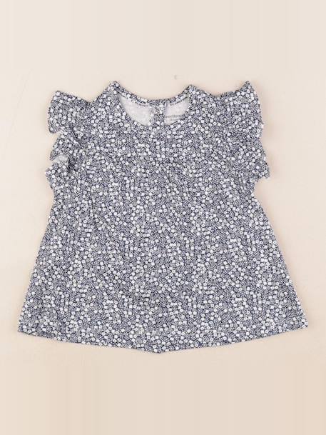 Tee-shirt - 18 mois Blanc, bleu 1 - vertbaudet enfant 