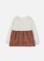 Robe en maille combinée avec pingouin Blanc 4 - vertbaudet enfant 