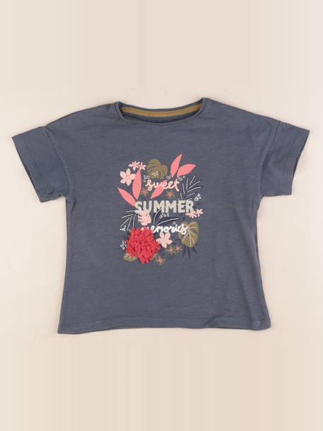 Tee-shirt - 4 ans Bleu 1 - vertbaudet enfant 