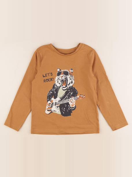 Tee-shirt - 5 ans Jaune 1 - vertbaudet enfant 