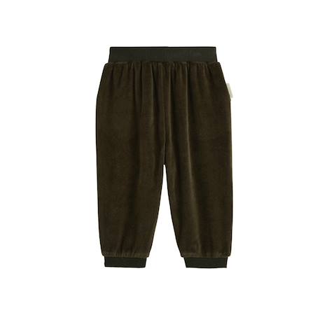 Pantalon bébé en velours ginkgo Vert 3 - vertbaudet enfant 