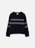 Pull fille avec clous Noir 2 - vertbaudet enfant 