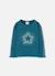 T-shirt fille en maille avec étoile en strass Vert 2 - vertbaudet enfant 