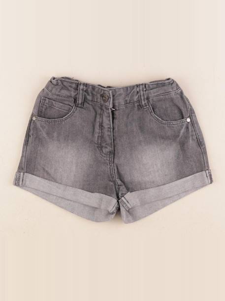 Short - 7 ans Gris 1 - vertbaudet enfant 